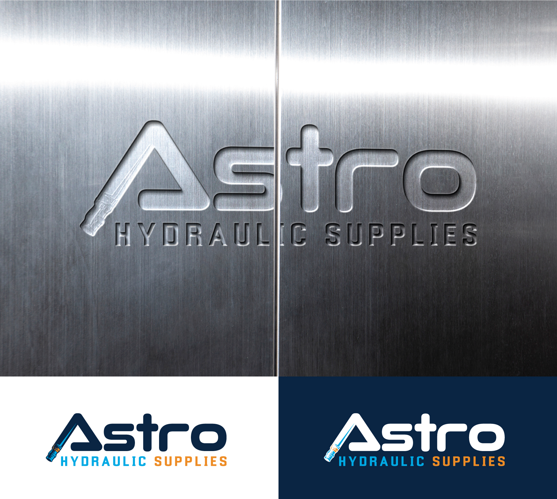 Logo Design by StromDesignHub for Astro Hydraulic Supplies | Design #37069127