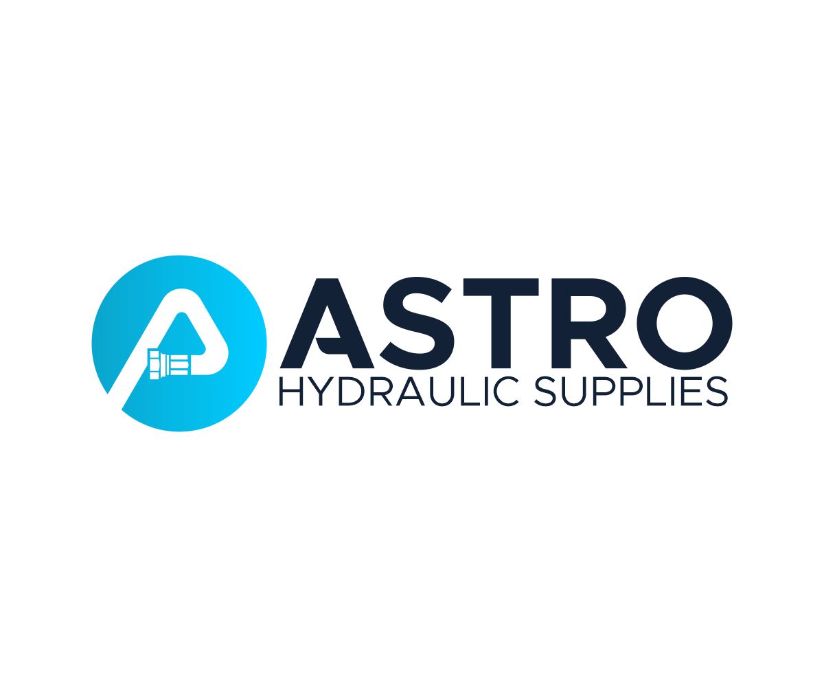 Logo Design by Thati Designs for Astro Hydraulic Supplies | Design #37068023