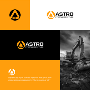 Logo Design by sabina aiko for Astro Hydraulic Supplies | Design: #37069963