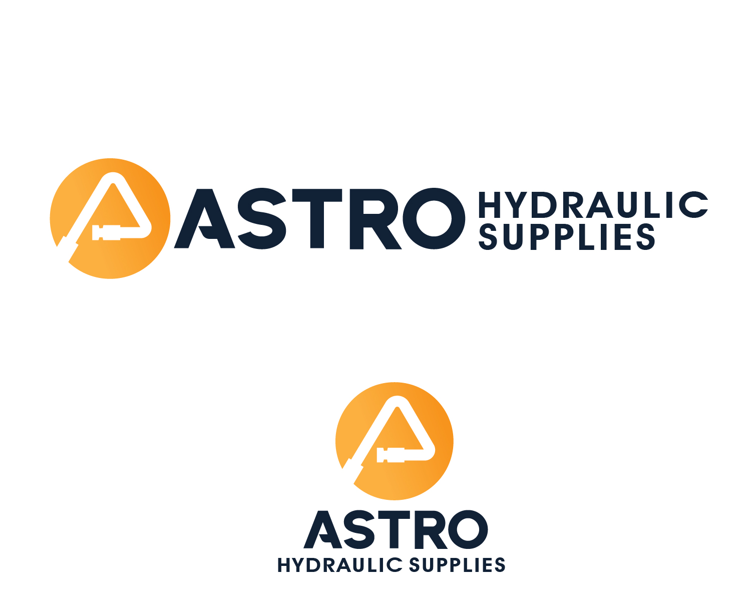 Logo Design by renderman for Astro Hydraulic Supplies | Design #37066337