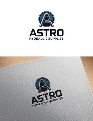 Logo Design by KING JM for Astro Hydraulic Supplies | Design: #37067962