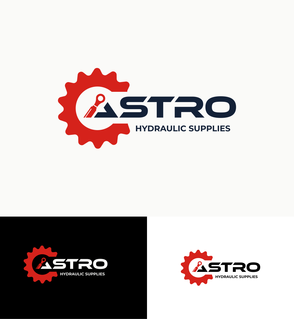 Diseño de Logo por Dafid Upel para Astro Hydraulic Supplies | Diseño #37072027
