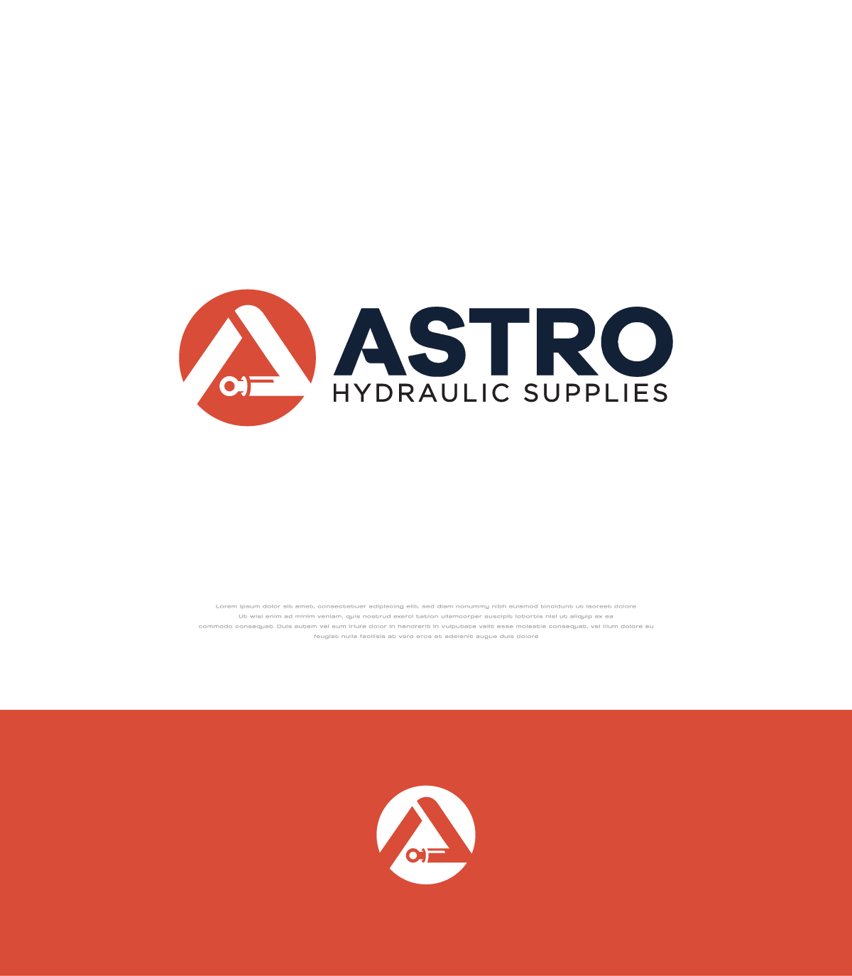 Logo Design by apik. for Astro Hydraulic Supplies | Design #37067511