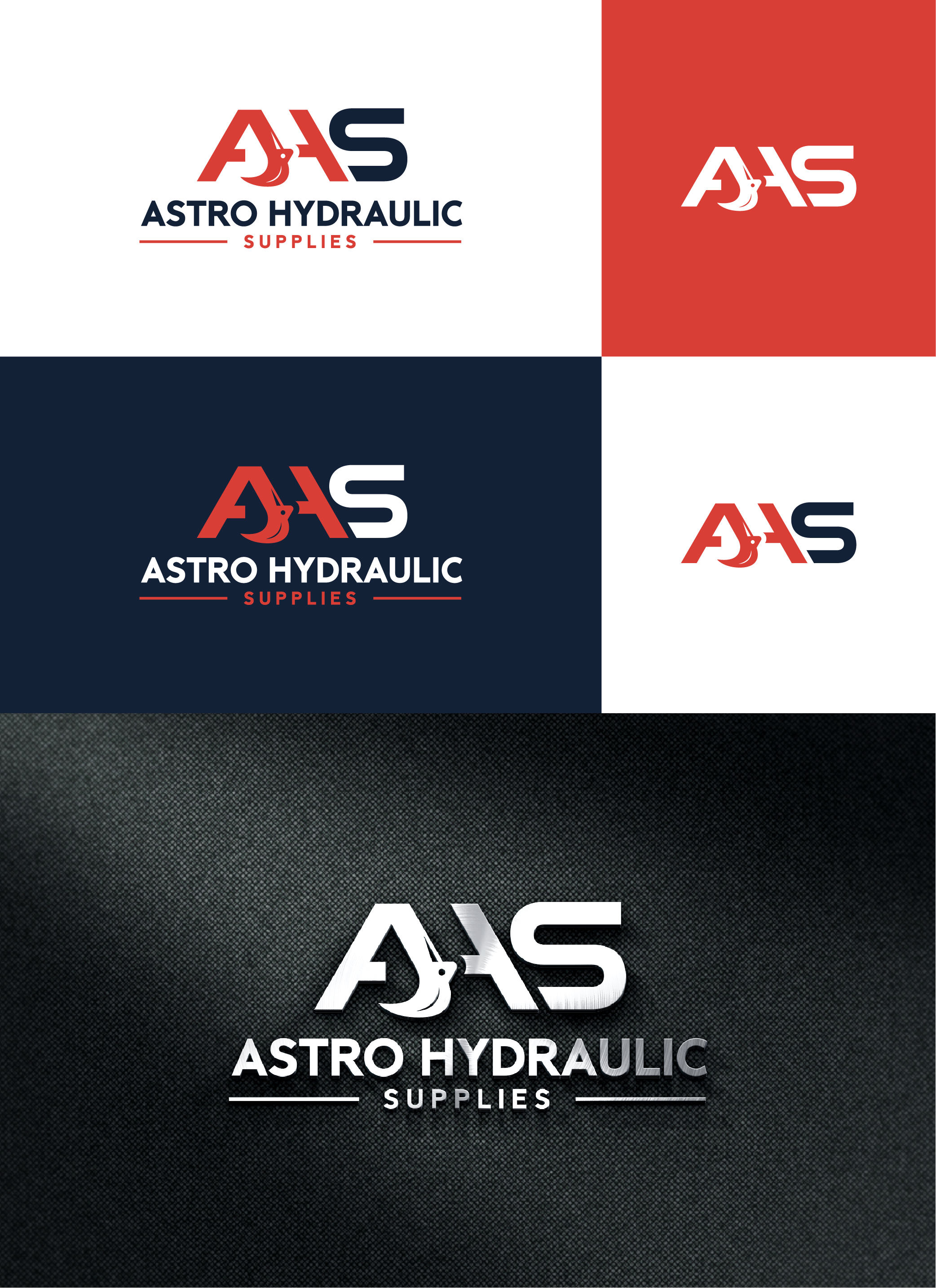 Logo Design by ADBronze for Astro Hydraulic Supplies | Design #37068640