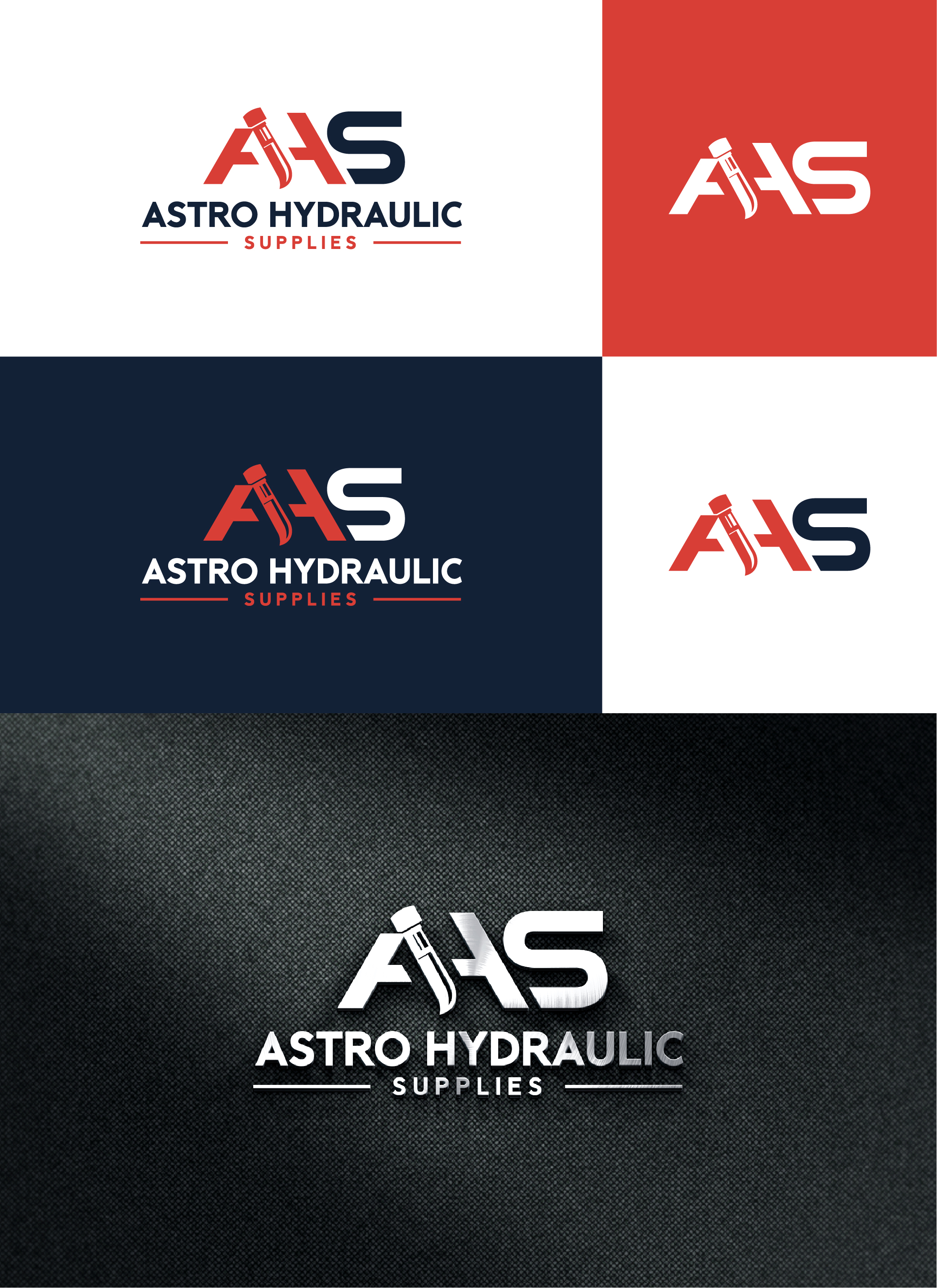Diseño de Logo por ADBronze para Astro Hydraulic Supplies | Diseño #37068641