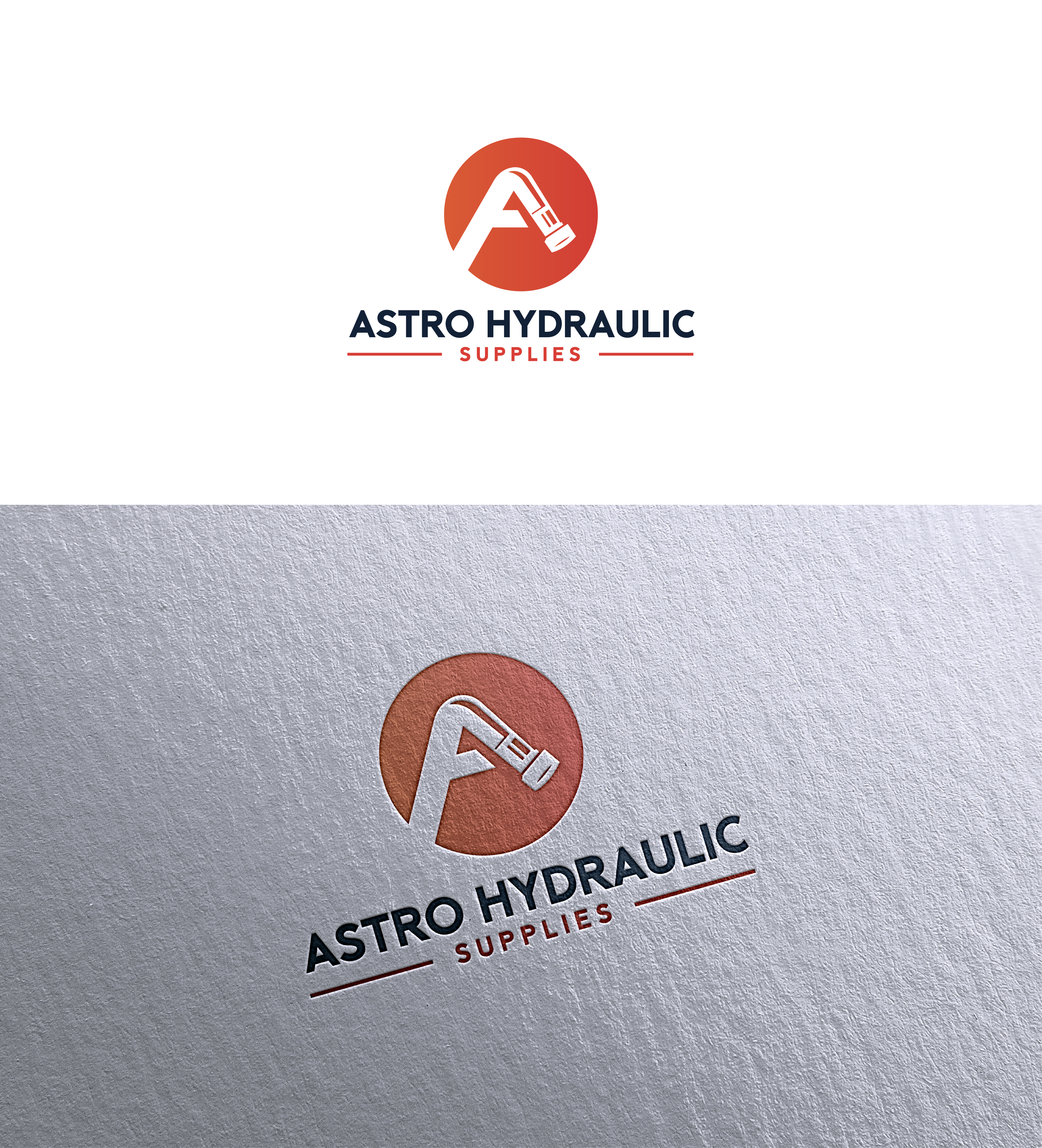 Logo Design by ADBronze for Astro Hydraulic Supplies | Design #37068644