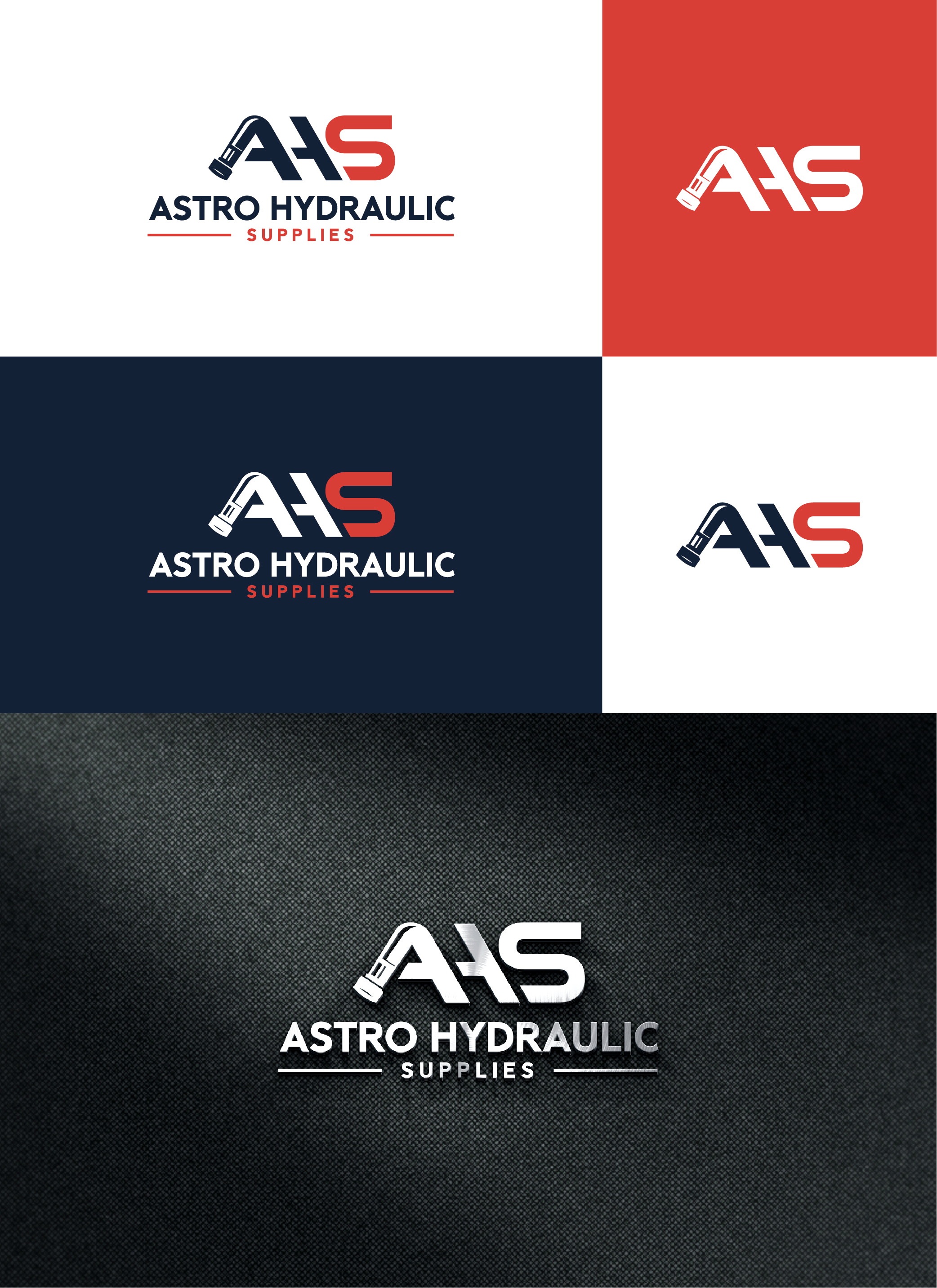 Logo Design by ADBronze for Astro Hydraulic Supplies | Design #37068647