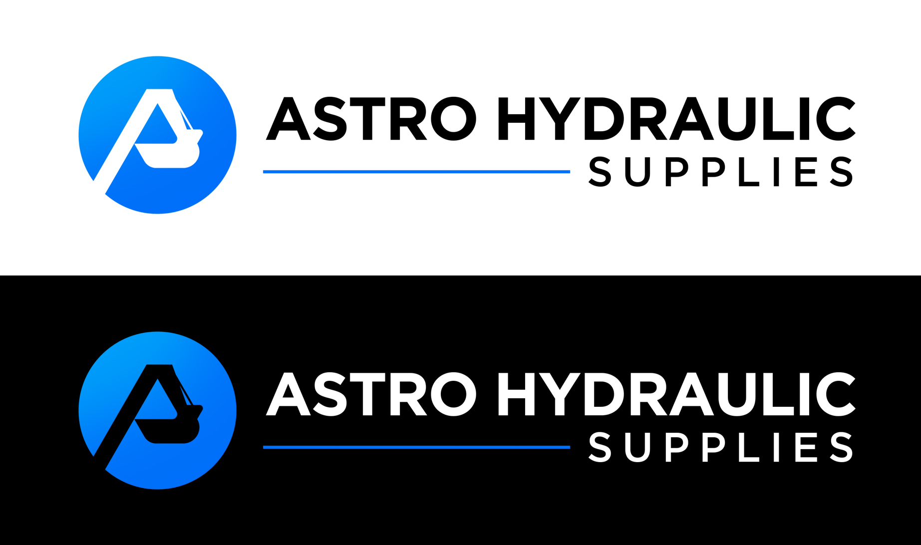 Logo Design by Noor Ezz for Astro Hydraulic Supplies | Design #37078139