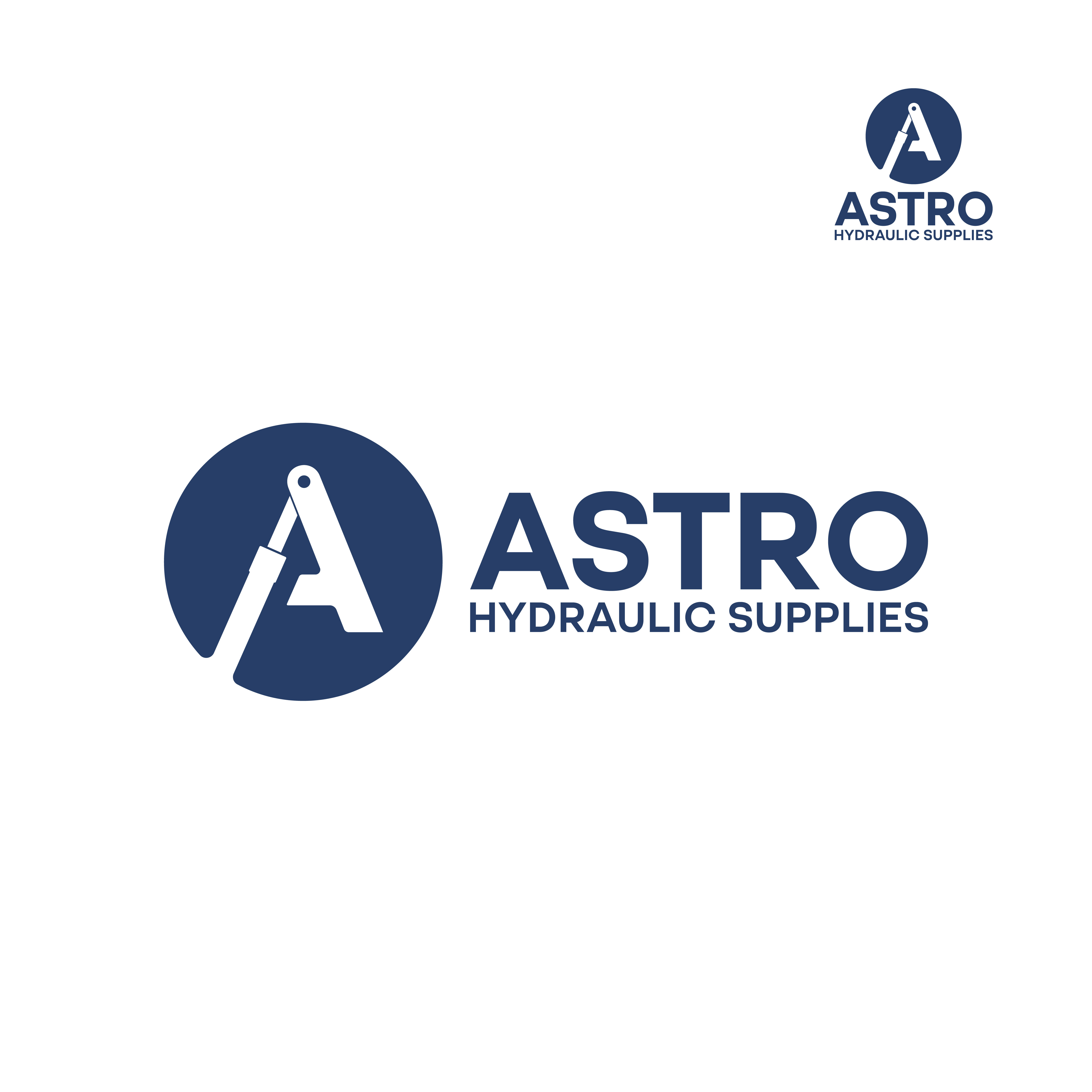 Logo Design by ares artworx for Astro Hydraulic Supplies | Design #37073630
