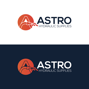Logo Design by Jubaidur Creative Designer for Astro Hydraulic Supplies | Design: #37074780