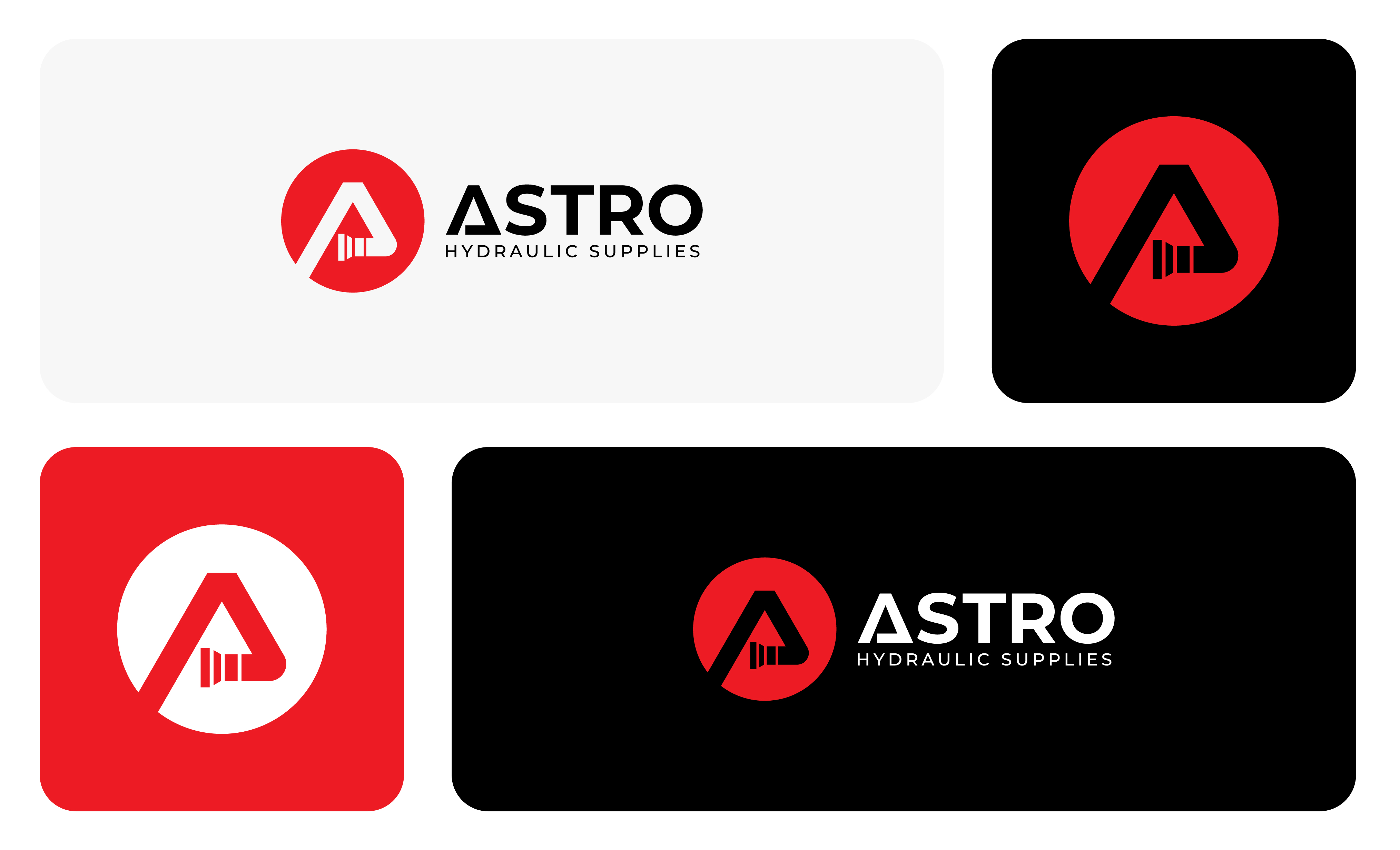 Diseño de Logo por Tejas.28 para Astro Hydraulic Supplies | Diseño #37067288