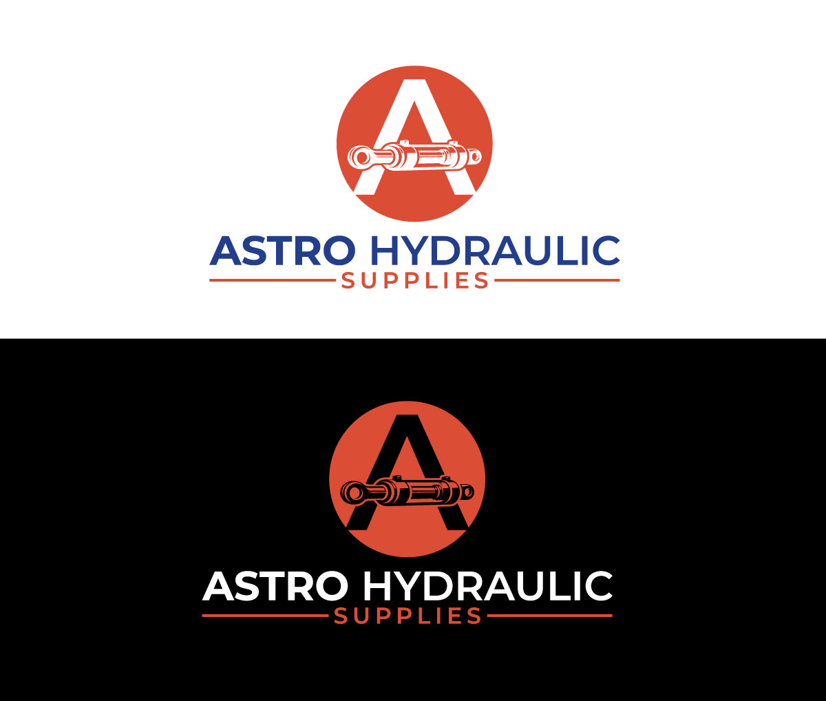 Logo Design by bDesignerArt for Astro Hydraulic Supplies | Design #37068387