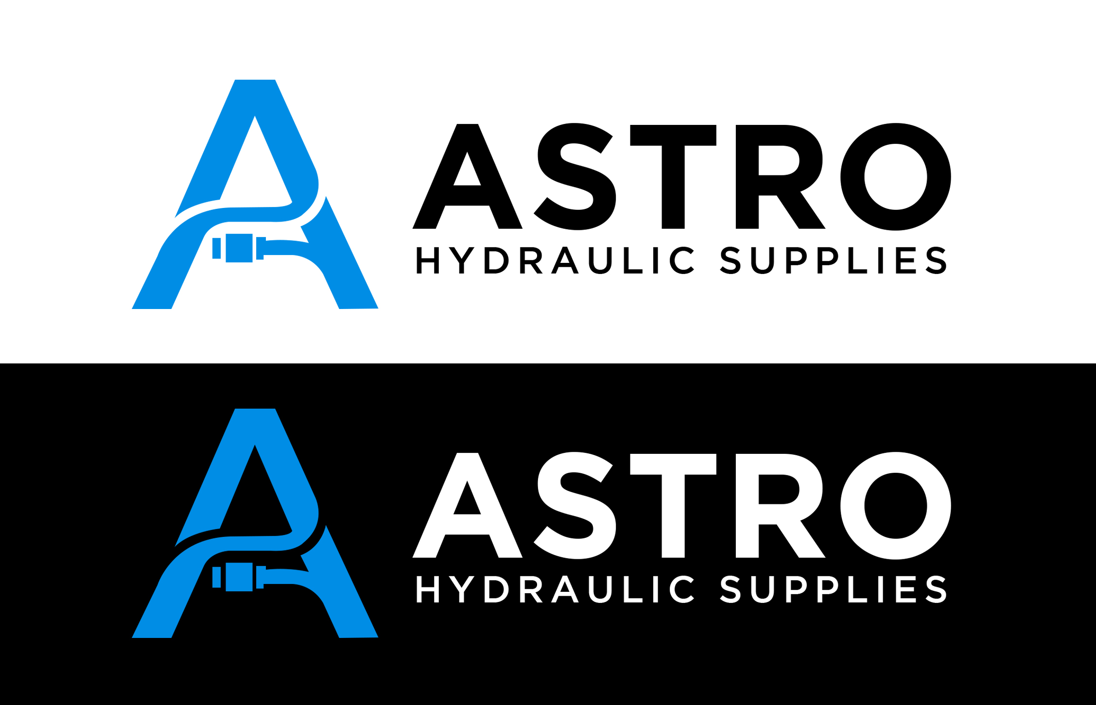 Logo Design by Nooren for Astro Hydraulic Supplies | Design #37078590
