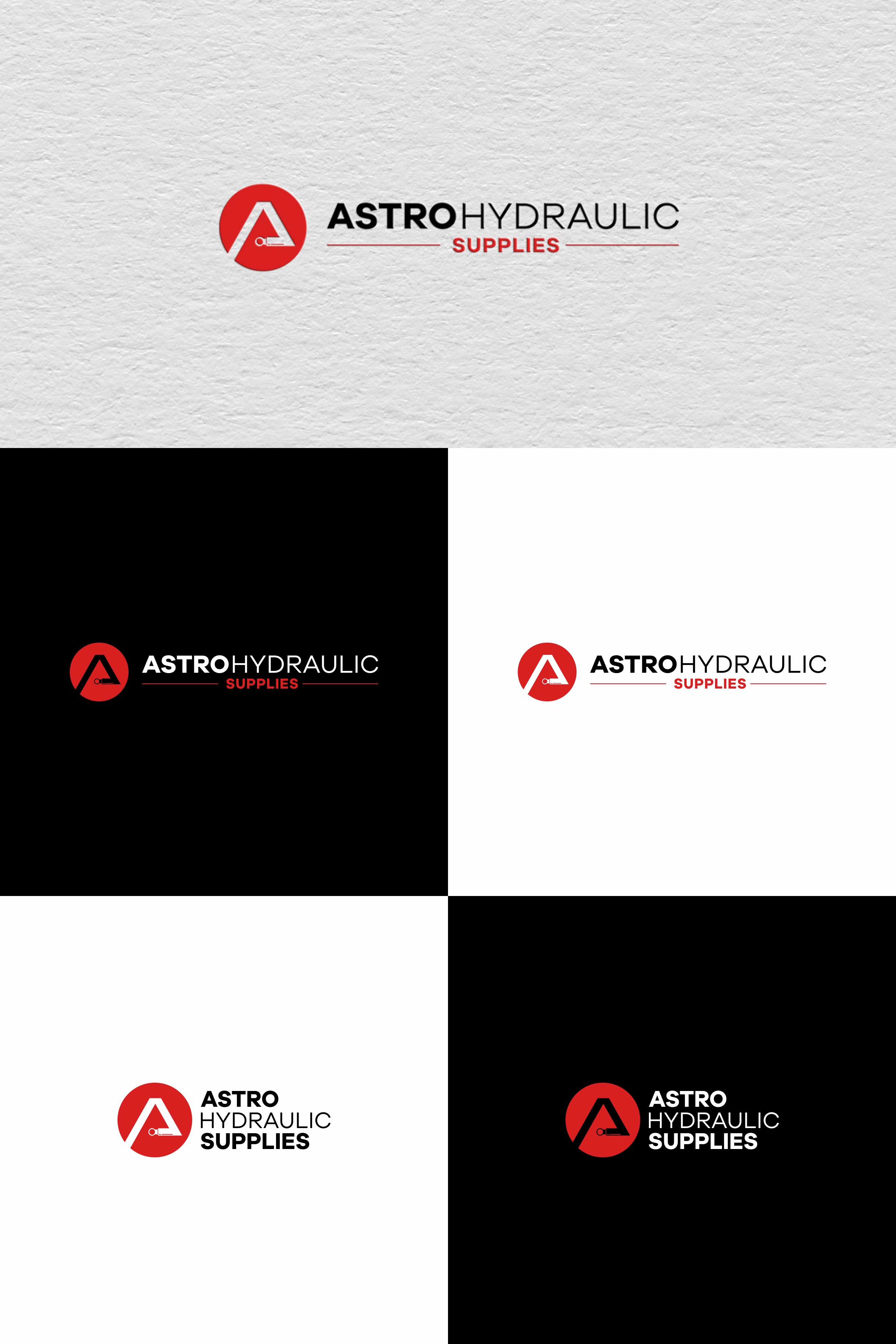 Logo Design by achil78 for Astro Hydraulic Supplies | Design #37067407