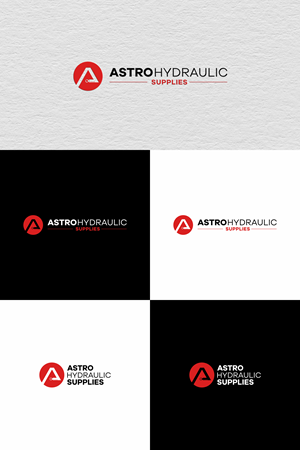 Logo Design by achil78 for Astro Hydraulic Supplies | Design: #37067407