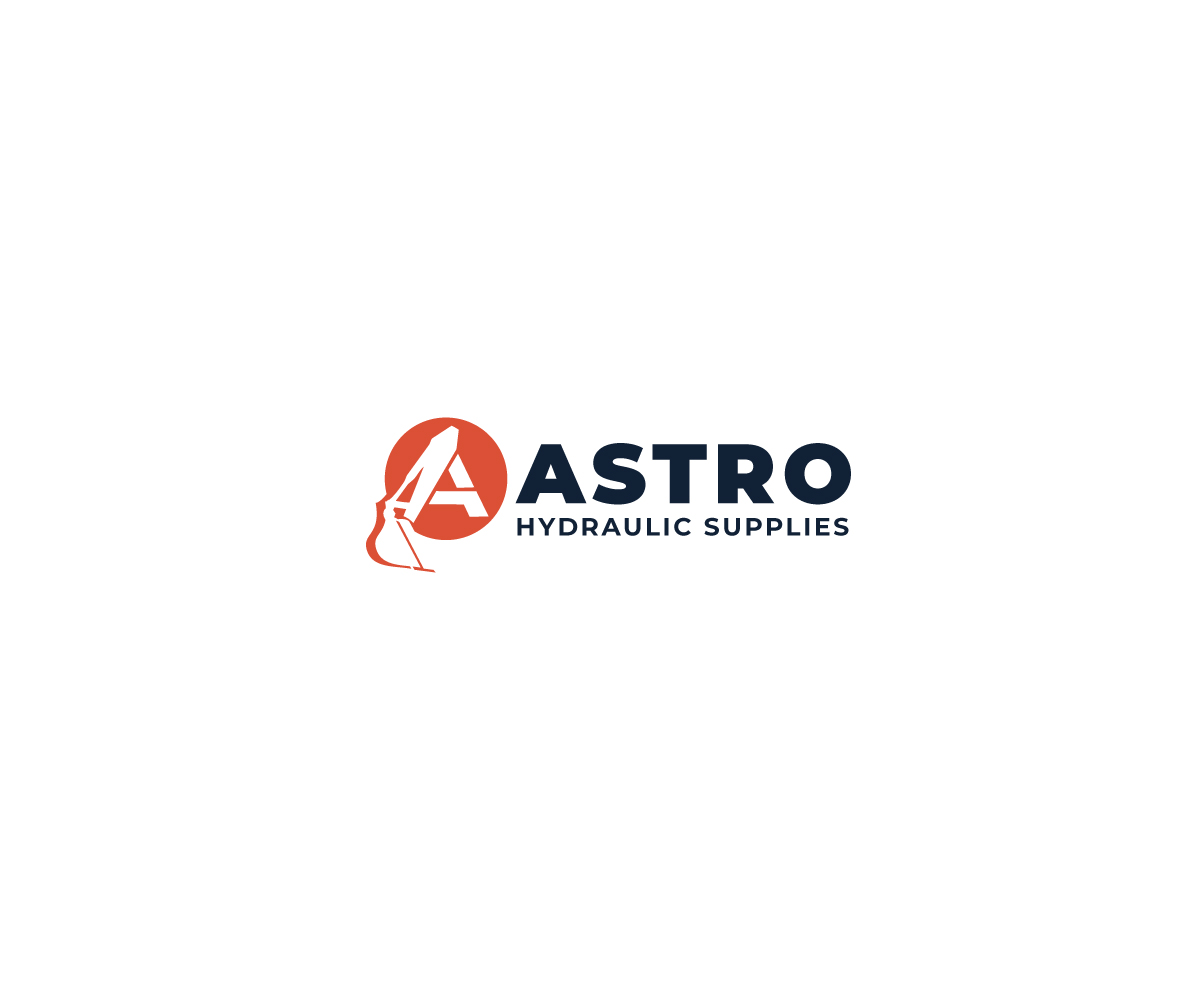 Logo Design by Mystrix for Astro Hydraulic Supplies | Design #37068172