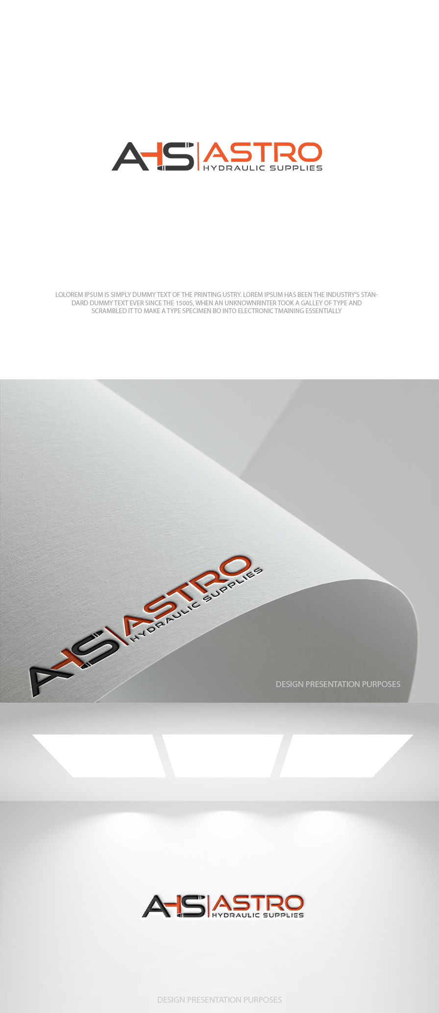 Logo Design by zebronicgraphic for Astro Hydraulic Supplies | Design #37069699