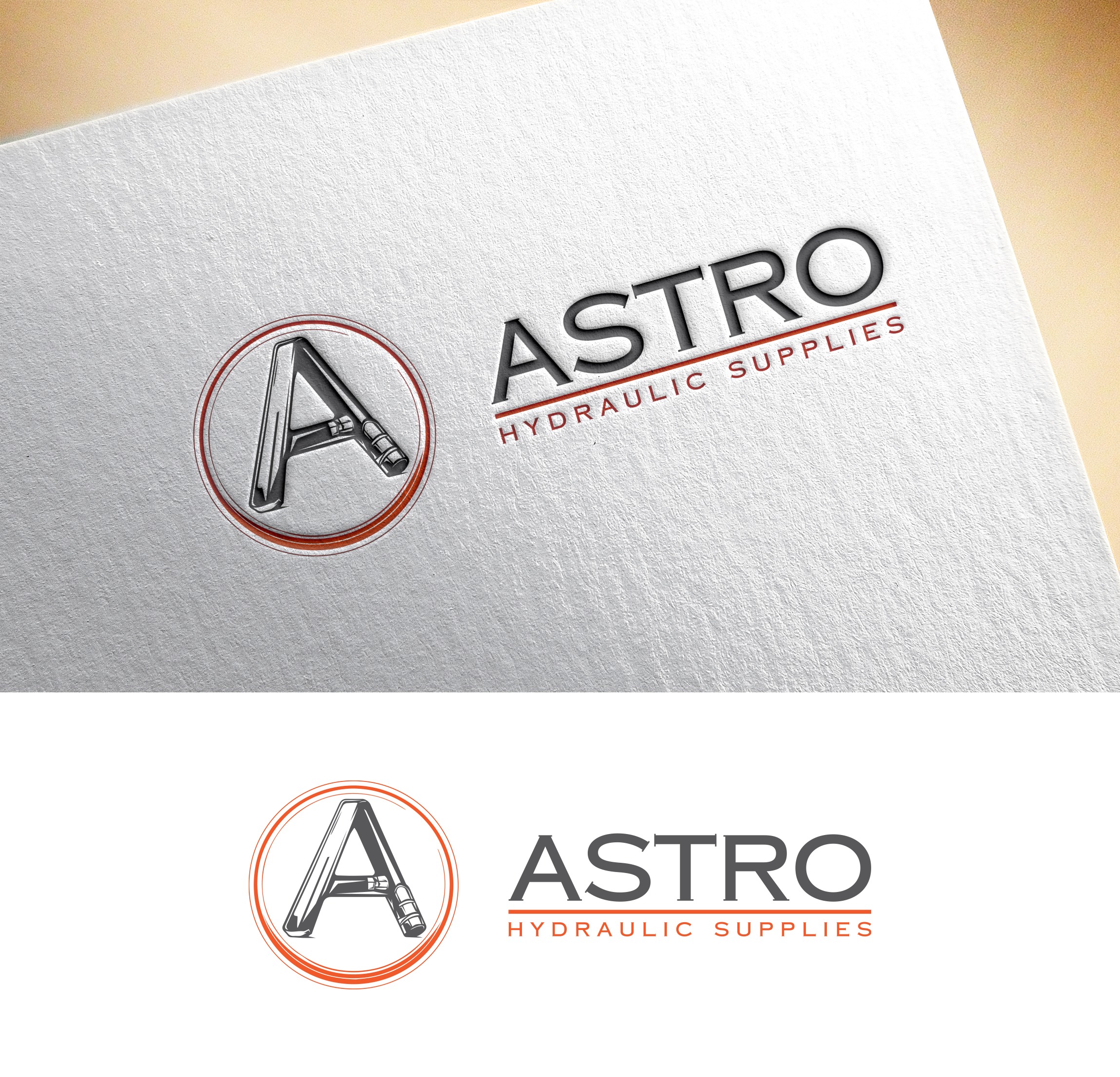 Diseño de Logo por Impressive Designs para Astro Hydraulic Supplies | Diseño #37068586
