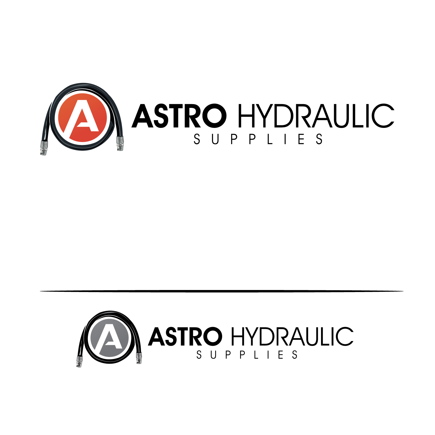 Logo Design by GODDREAMCREATION for Astro Hydraulic Supplies | Design #37066614