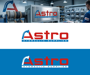 Logo Design by Ansh Design for Astro Hydraulic Supplies | Design: #37068551