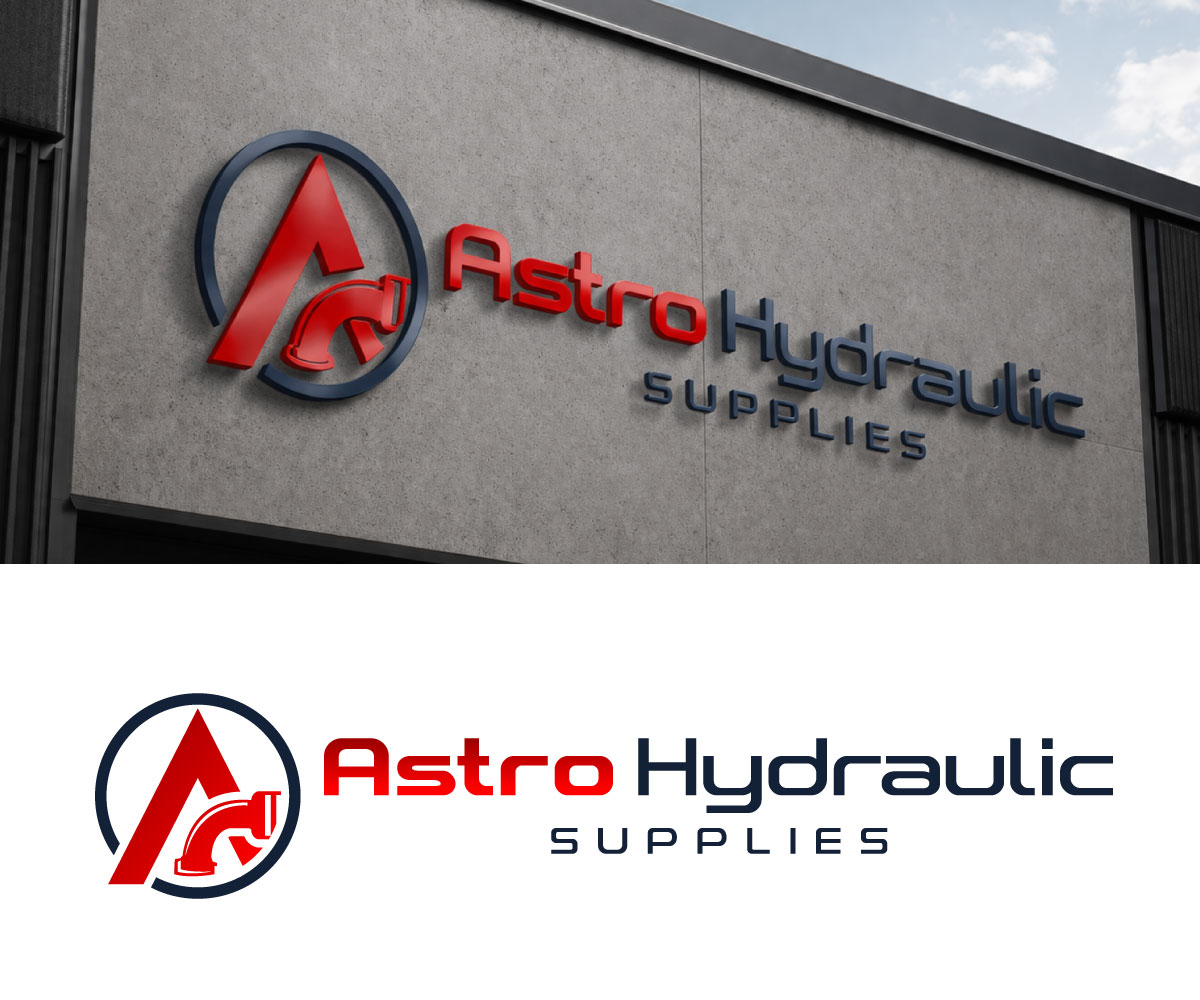 Diseño de Logo por Ansh Design para Astro Hydraulic Supplies | Diseño #37068552