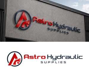 Logo Design by Ansh Design for Astro Hydraulic Supplies | Design: #37068552