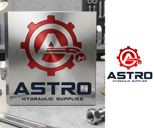 Logo Design by Ansh Design for Astro Hydraulic Supplies | Design: #37068553
