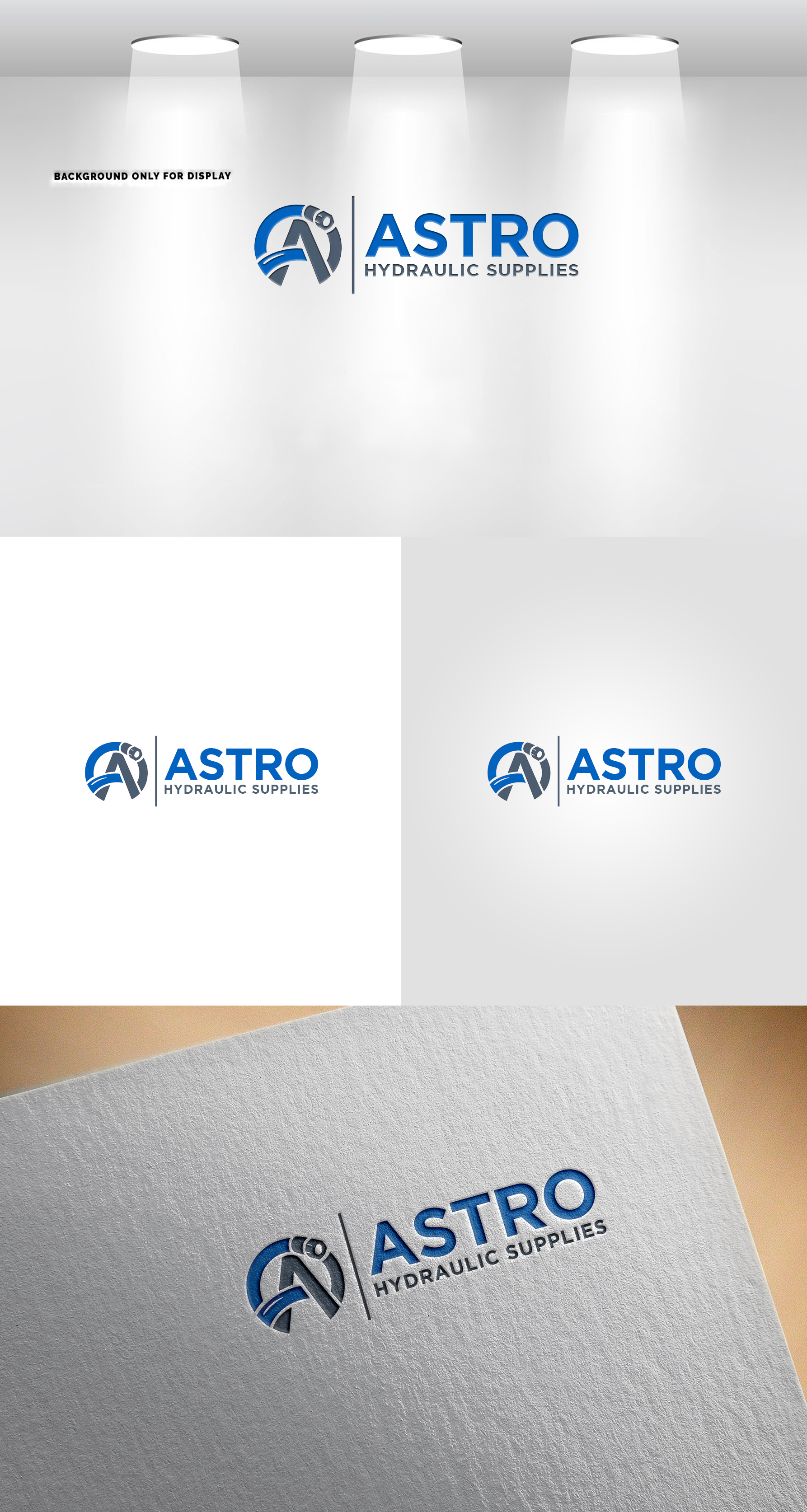 Logo Design by Soonia for Astro Hydraulic Supplies | Design #37068450