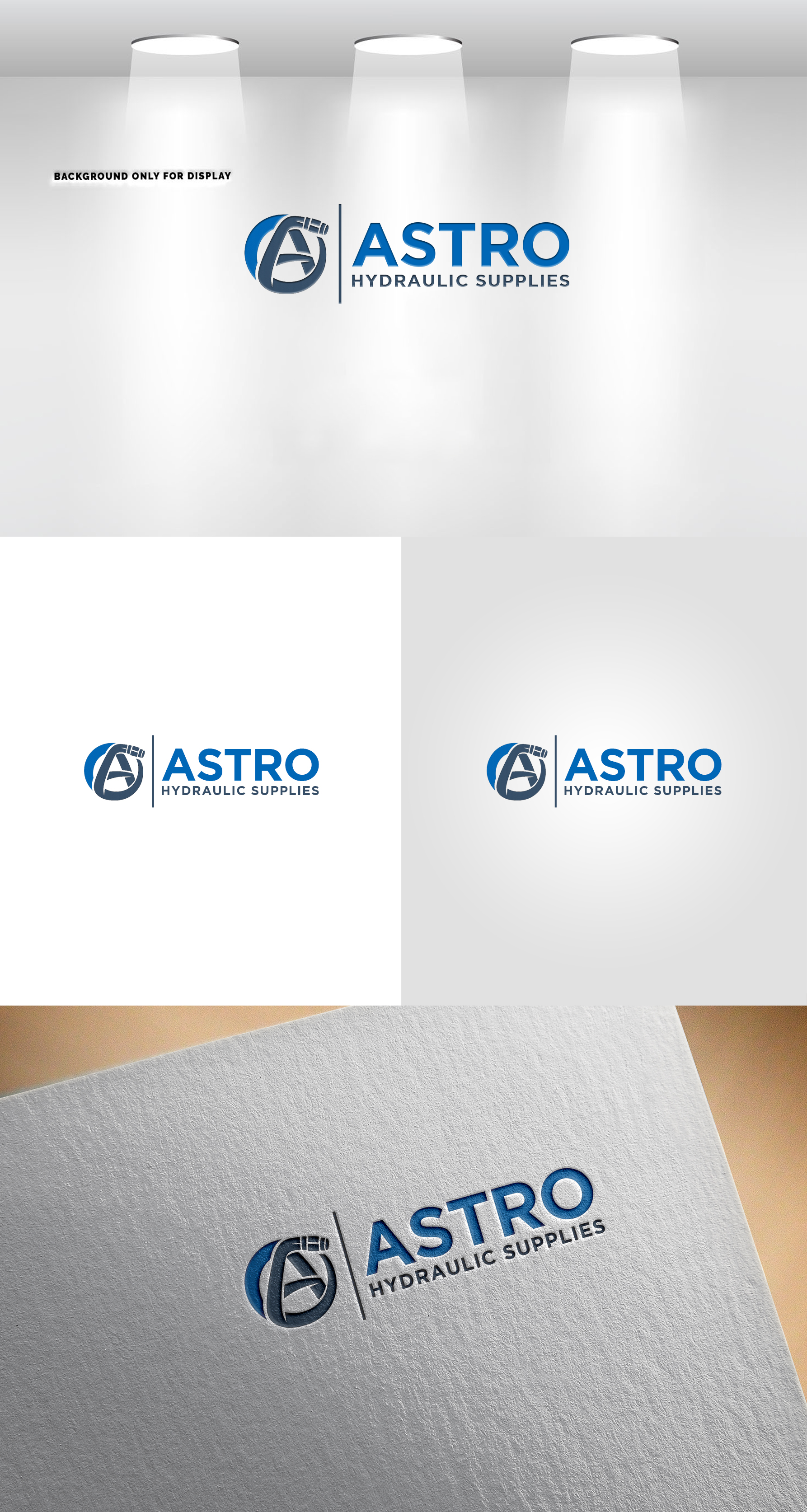 Logo Design by Soonia for Astro Hydraulic Supplies | Design #37068454
