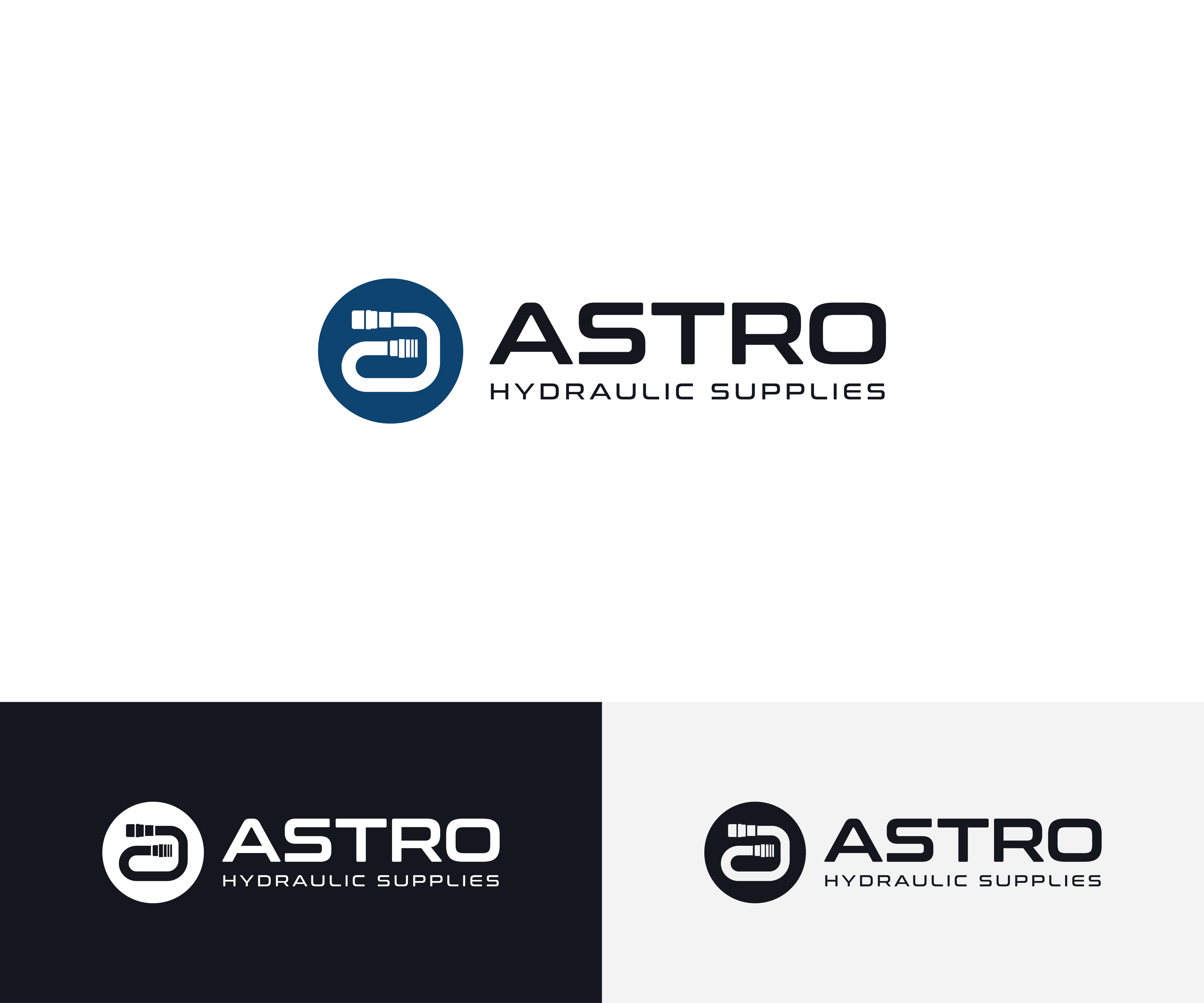 Logo Design by N M Designs for Astro Hydraulic Supplies | Design #37078276