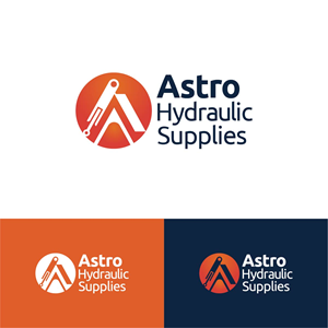 Logo Design by KajalRekha for Astro Hydraulic Supplies | Design: #37068905