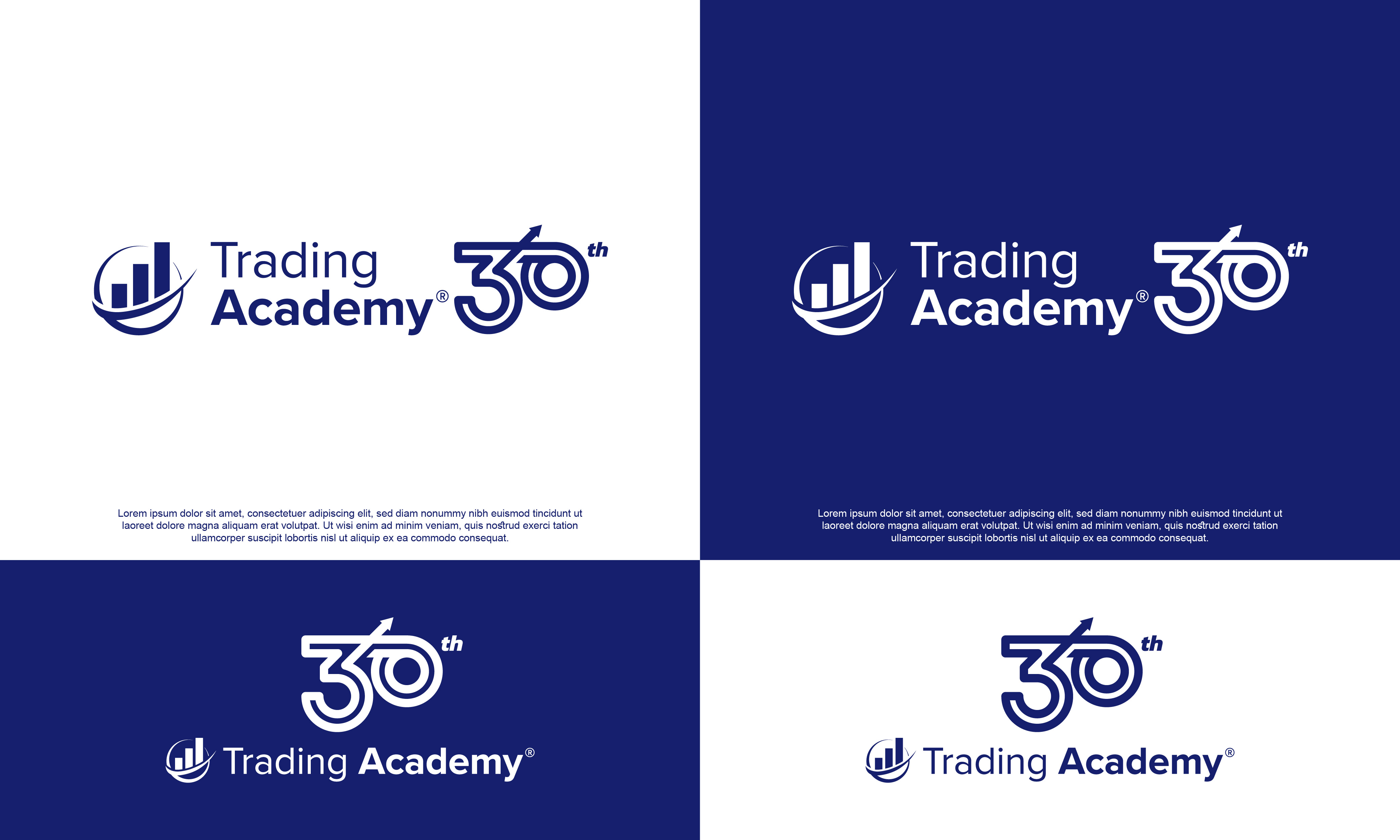 Logo Design by Kornelius - Lahalah for Trading Academy | Design #37075630
