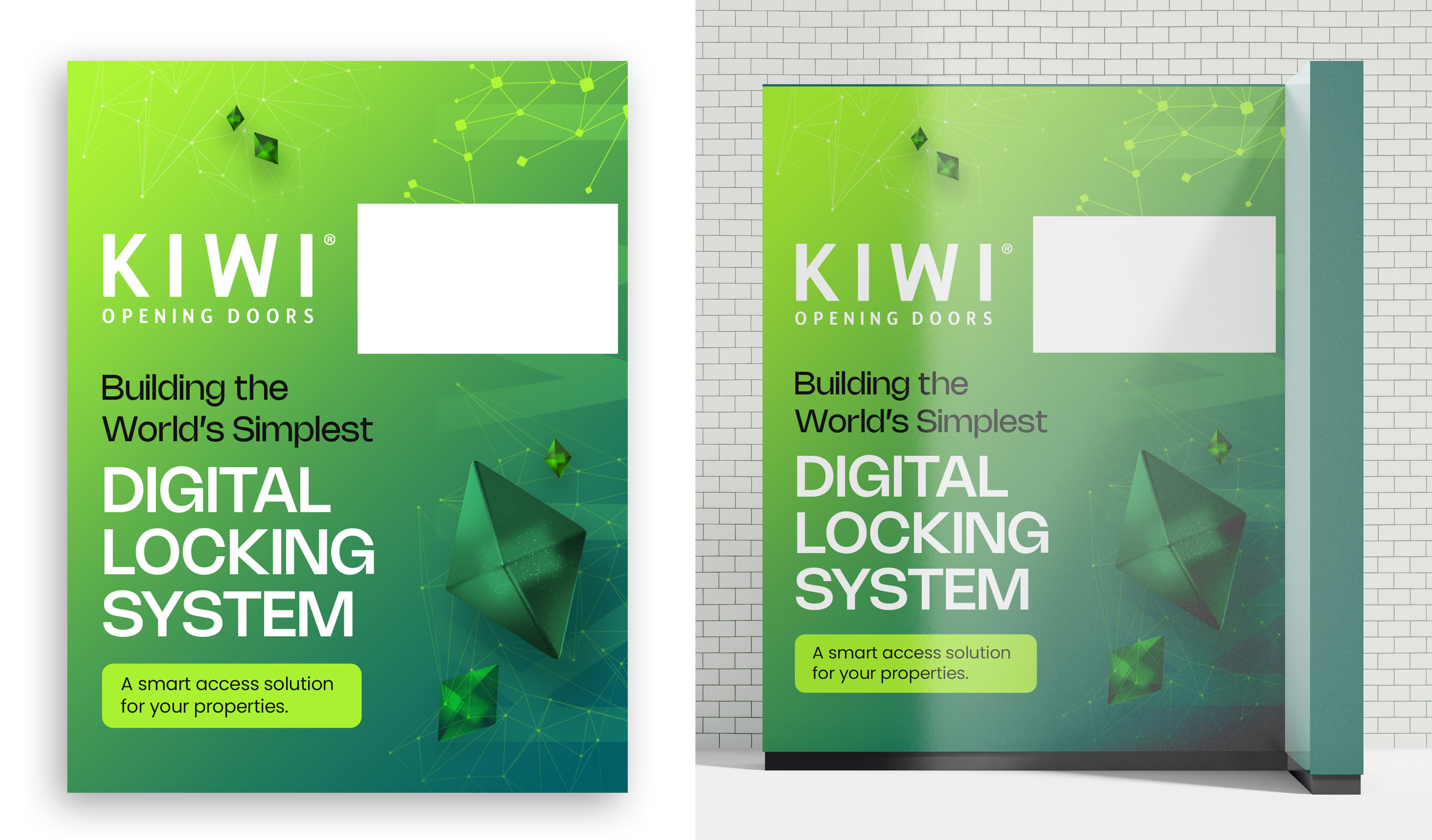 Trade Show Booth Design by Graphic Guy for KIWI.KI GmbH | Design #37073808