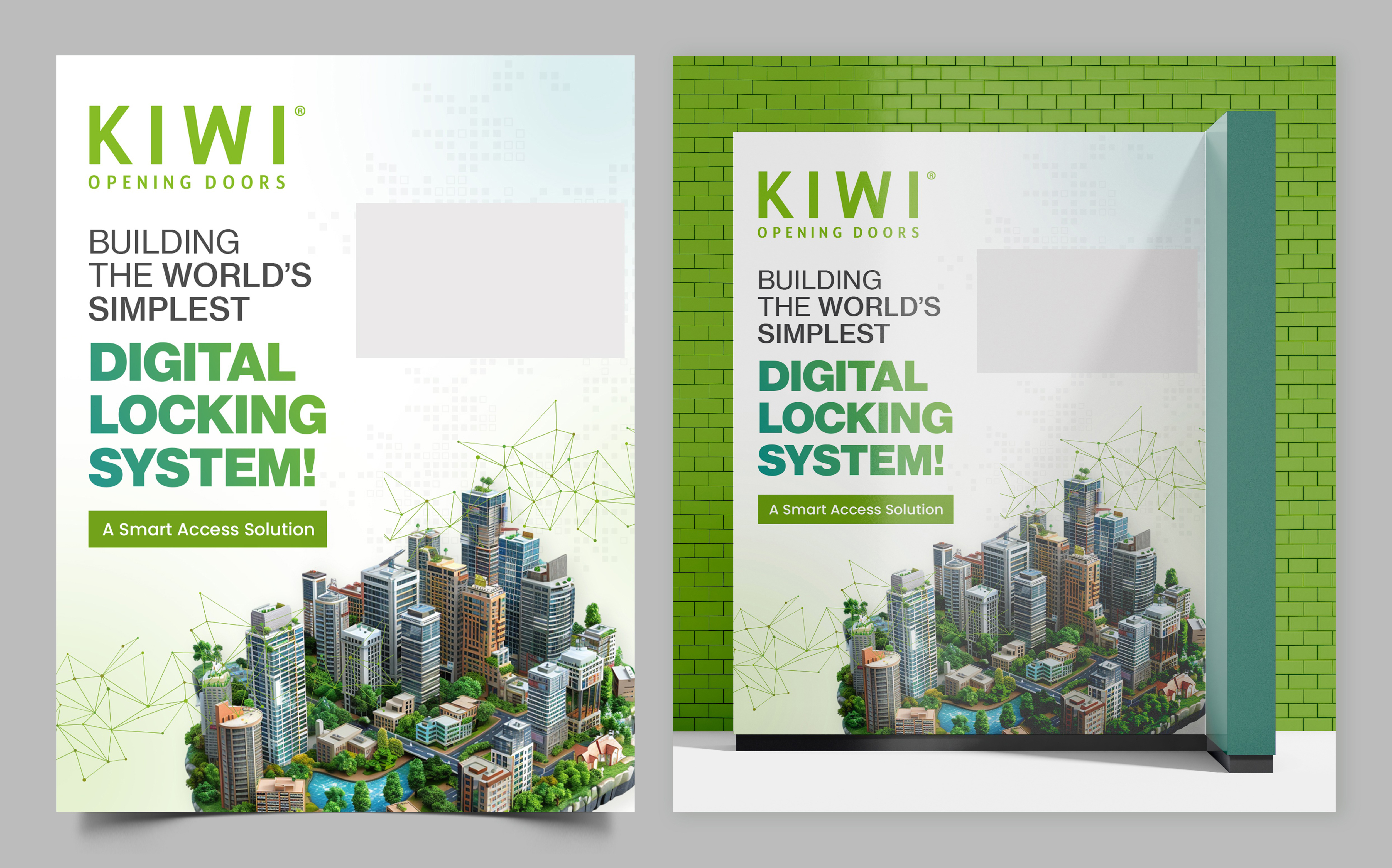 Trade Show Booth Design by Graphic Guy for KIWI.KI GmbH | Design #37081549