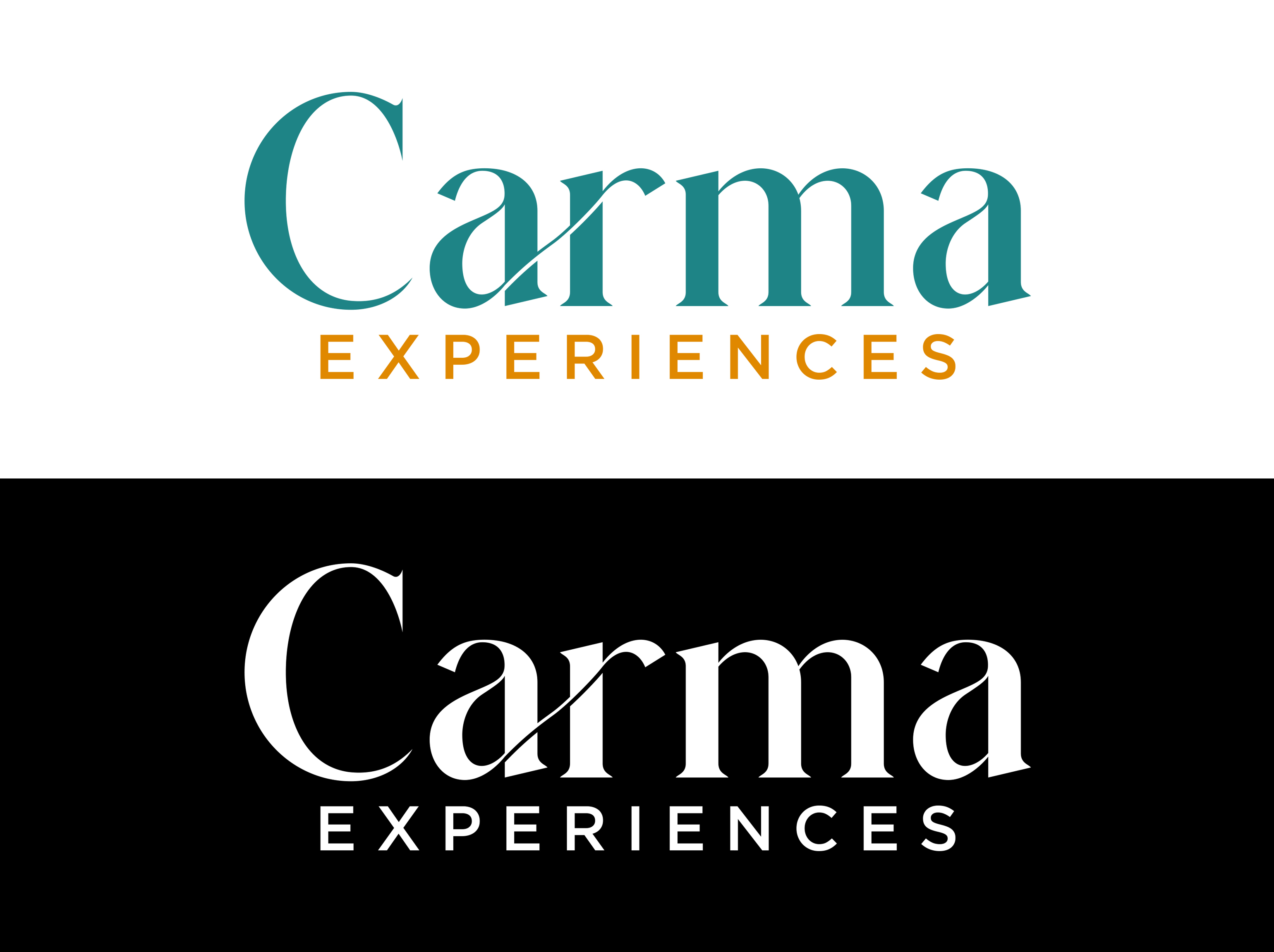 Logo Design by Noor Ezz for Carma Experiences | Design #37101665