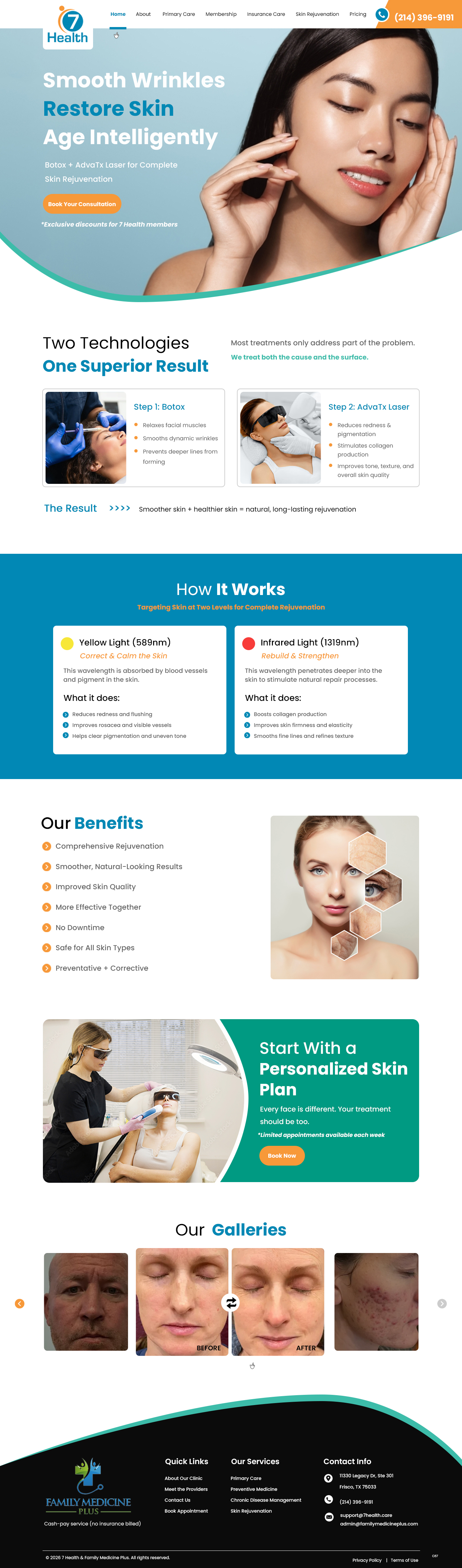 Diseño Web por pb para 7 Health | Diseño #37074254