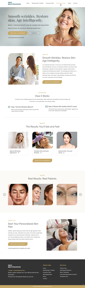 Diseño Web por pb para 7 Health | Diseño: #37074259