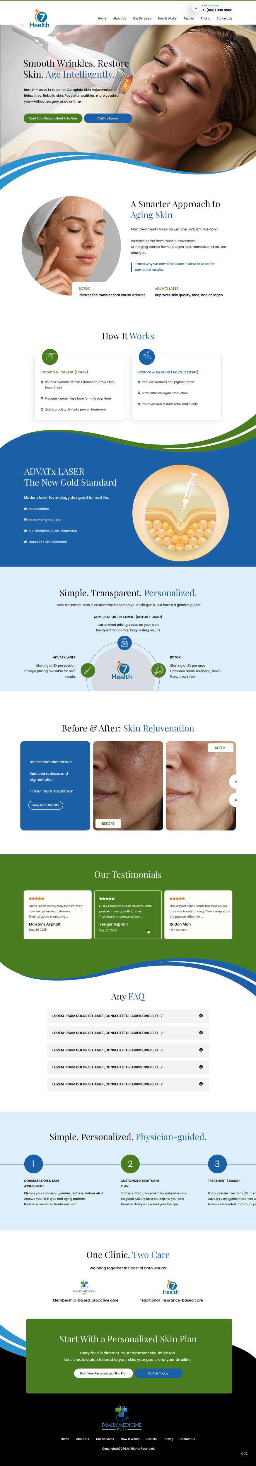 Diseño Web por pb para 7 Health | Diseño #37082156