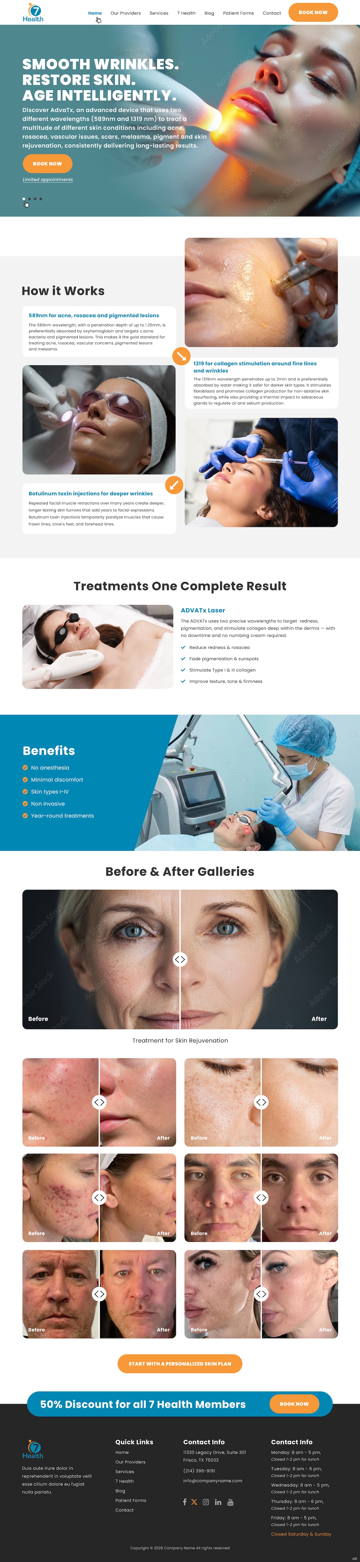 Web Design by pb for 7 Health | Design #37126270
