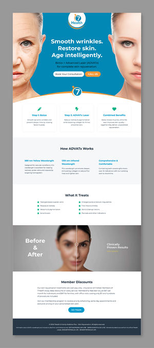 Diseño Web por Titan Solbiz para 7 Health | Diseño: #37073329