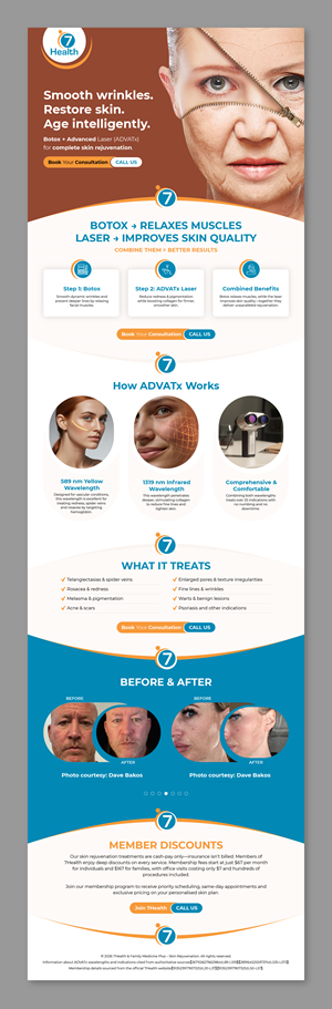 Diseño Web por Titan Solbiz para 7 Health | Diseño: #37077918