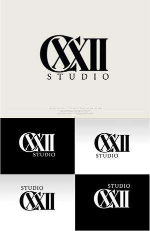 Logo design for a modern art studio/ gallery