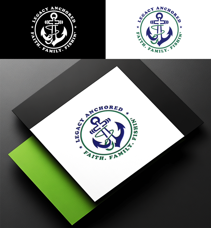 Logo Design by RA-bica for Legacy Anchored | Design #37099672