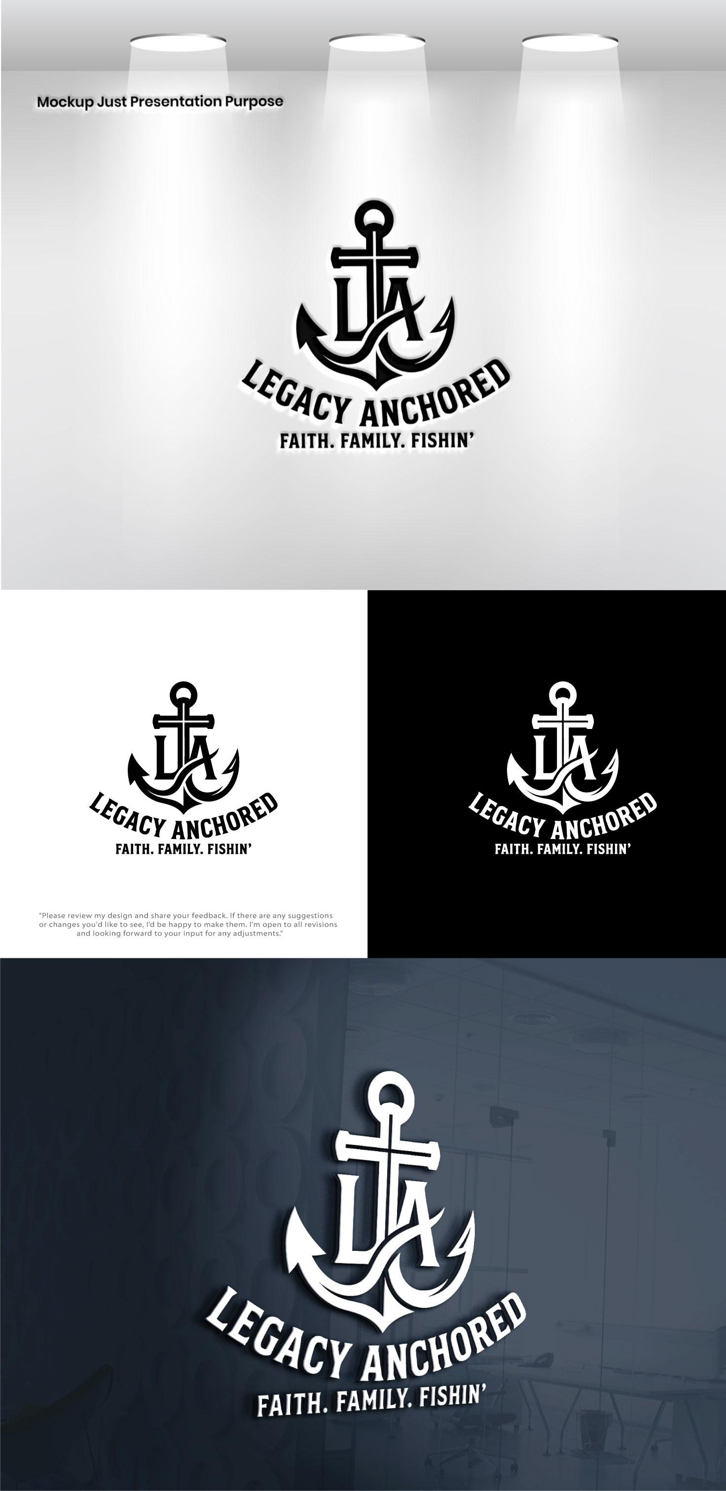 Diseño de Logo por Pixel Foundry para Legacy Anchored | Diseño #37078047