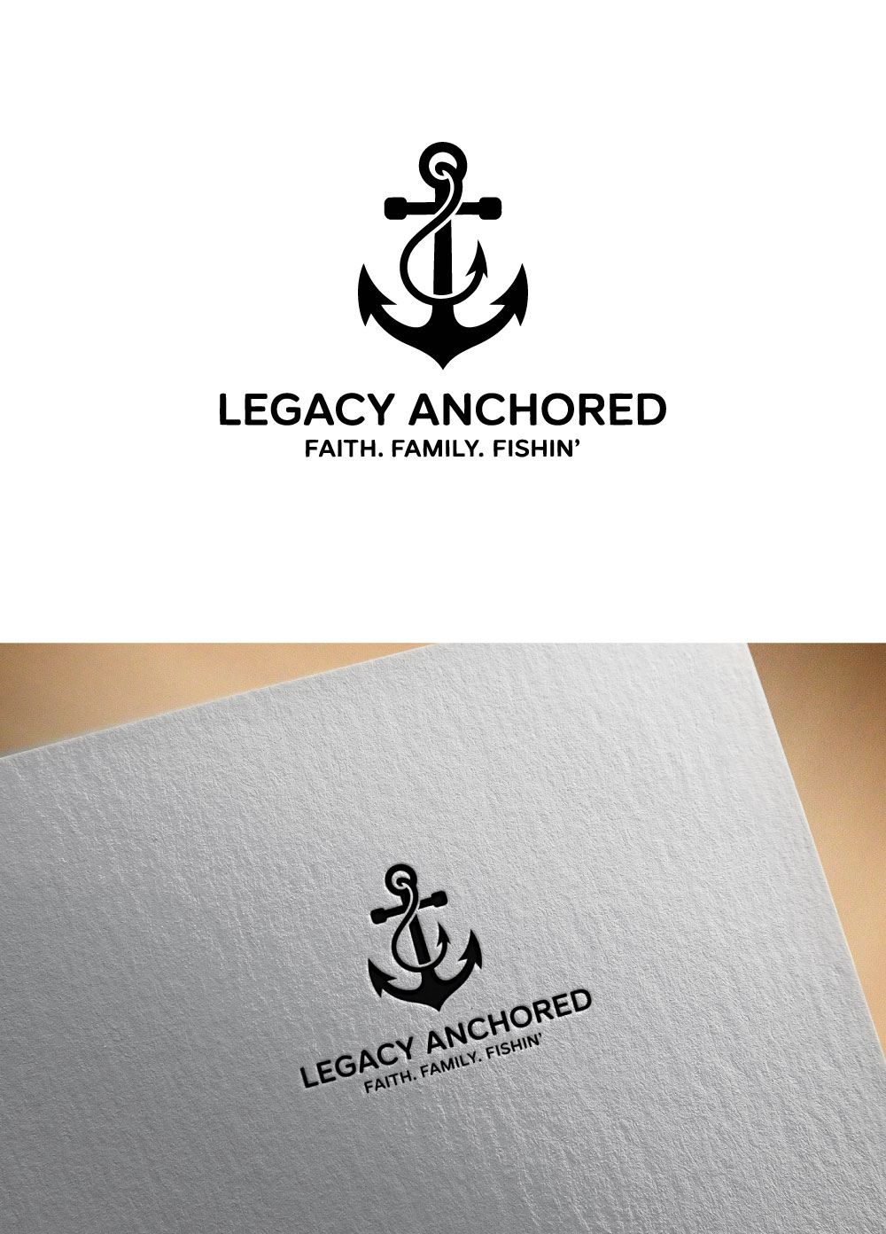 Diseño de Logo por KING JM para Legacy Anchored | Diseño #37075466