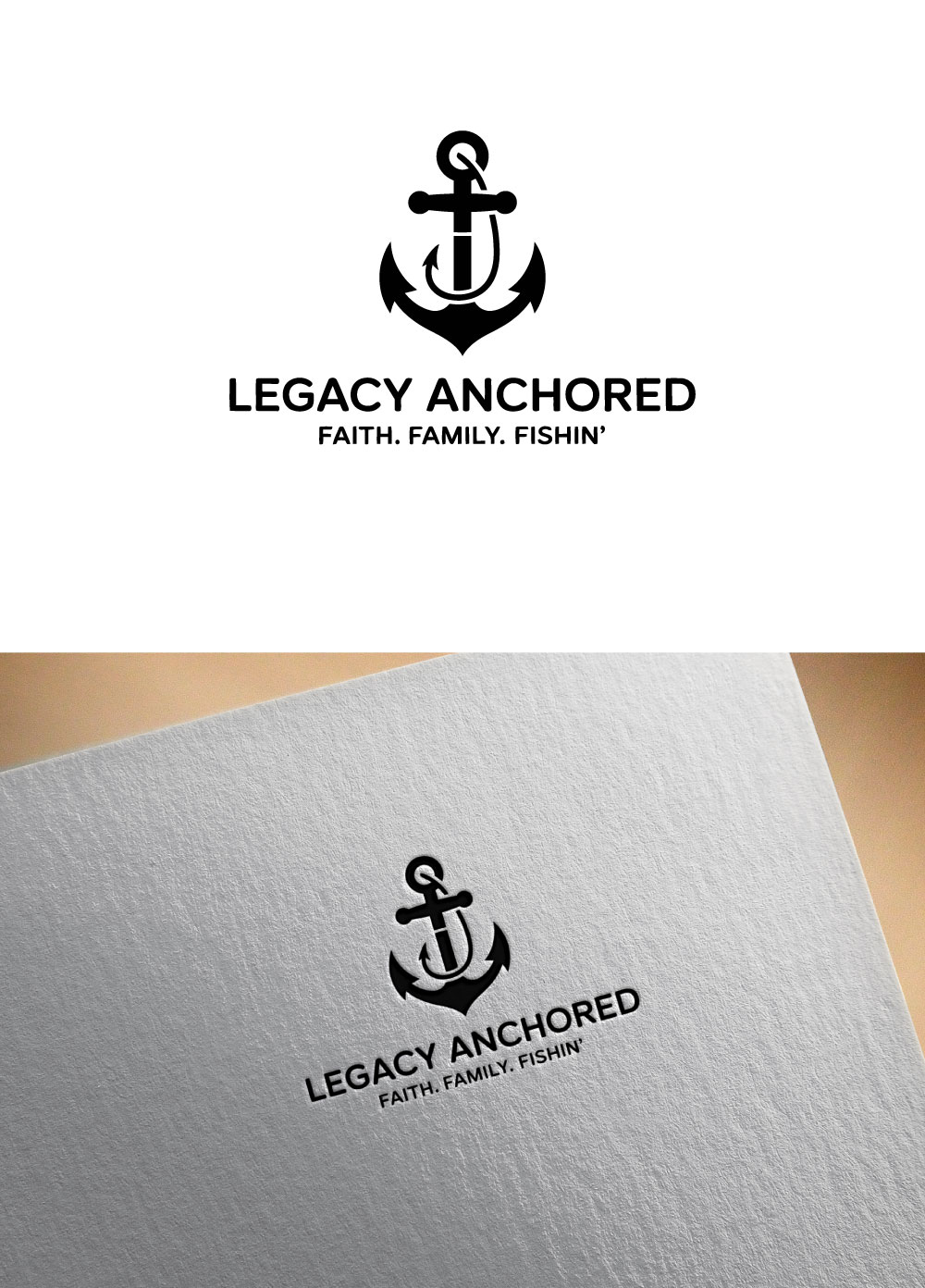 Diseño de Logo por KING JM para Legacy Anchored | Diseño #37075467
