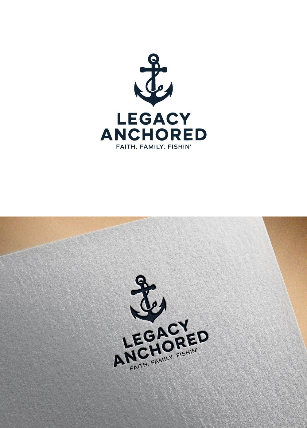 Diseño de Logo por KING JM para Legacy Anchored | Diseño #37075468