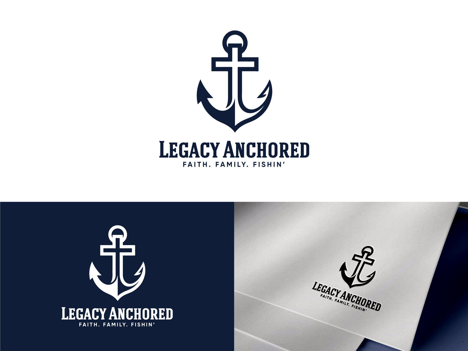 Logo Design by yozdesign for Legacy Anchored | Design #37085842