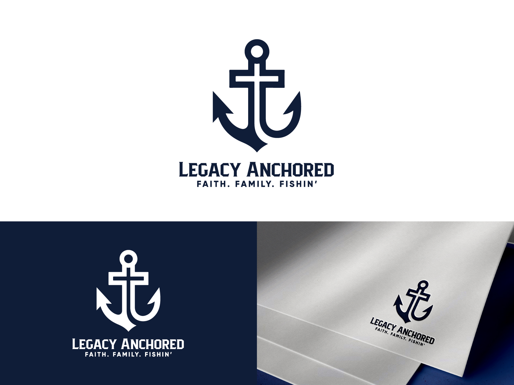 Logo Design by yozdesign for Legacy Anchored | Design #37085843