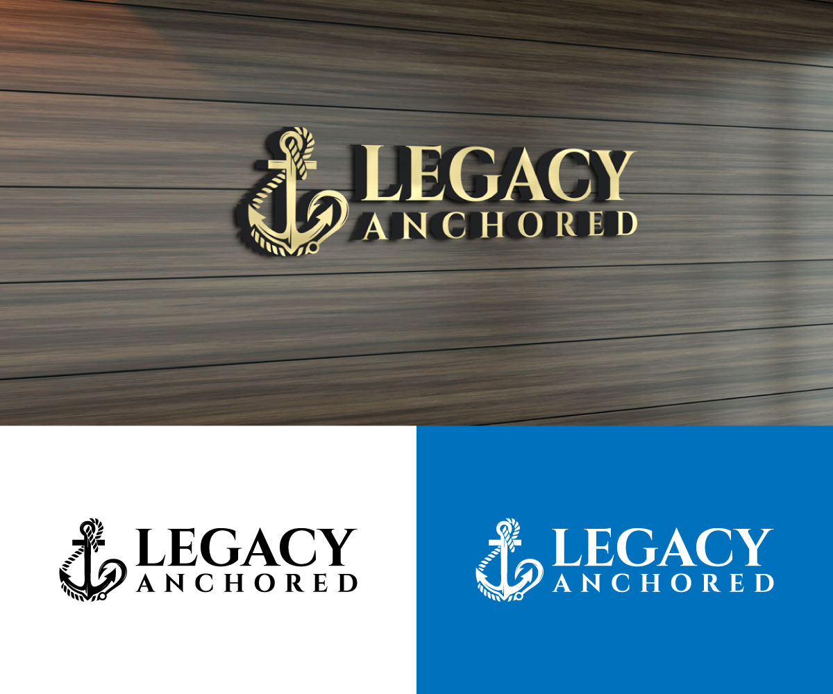 Logo Design by Dollar man for Legacy Anchored | Design #37082344